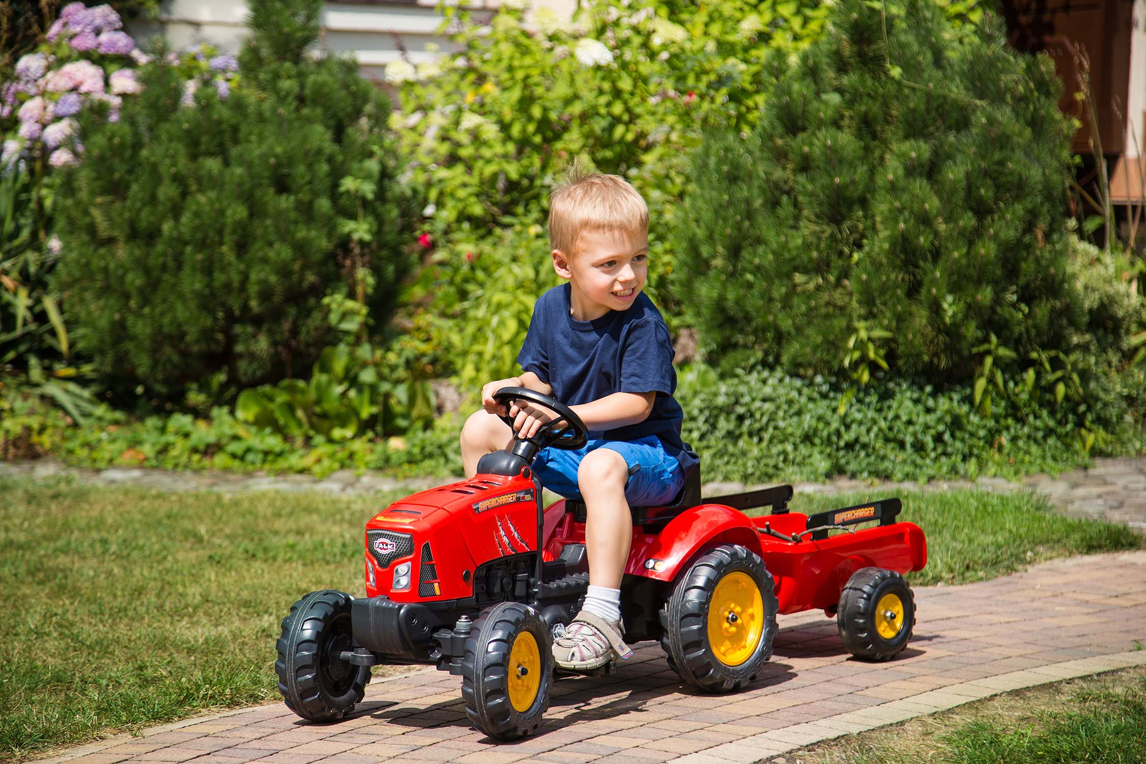 tracteur a pedale a partir de 5 ans