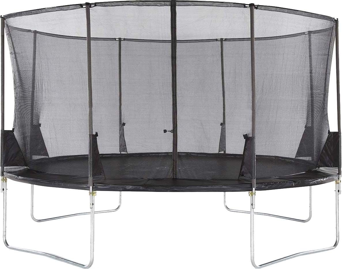 Trampoline avec filet innovant 3g spacezone (425 cm)