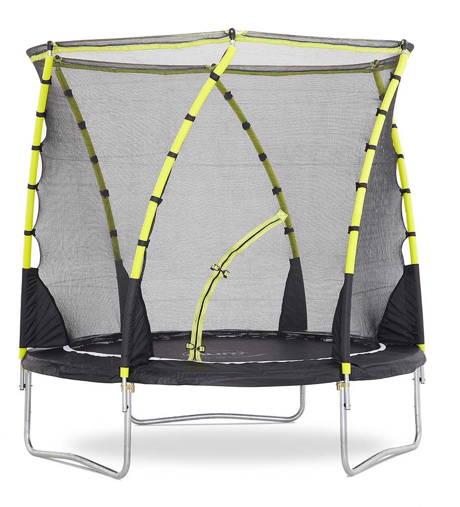 Trampoline avec filet innovant 3g whirlwind (244 cm)