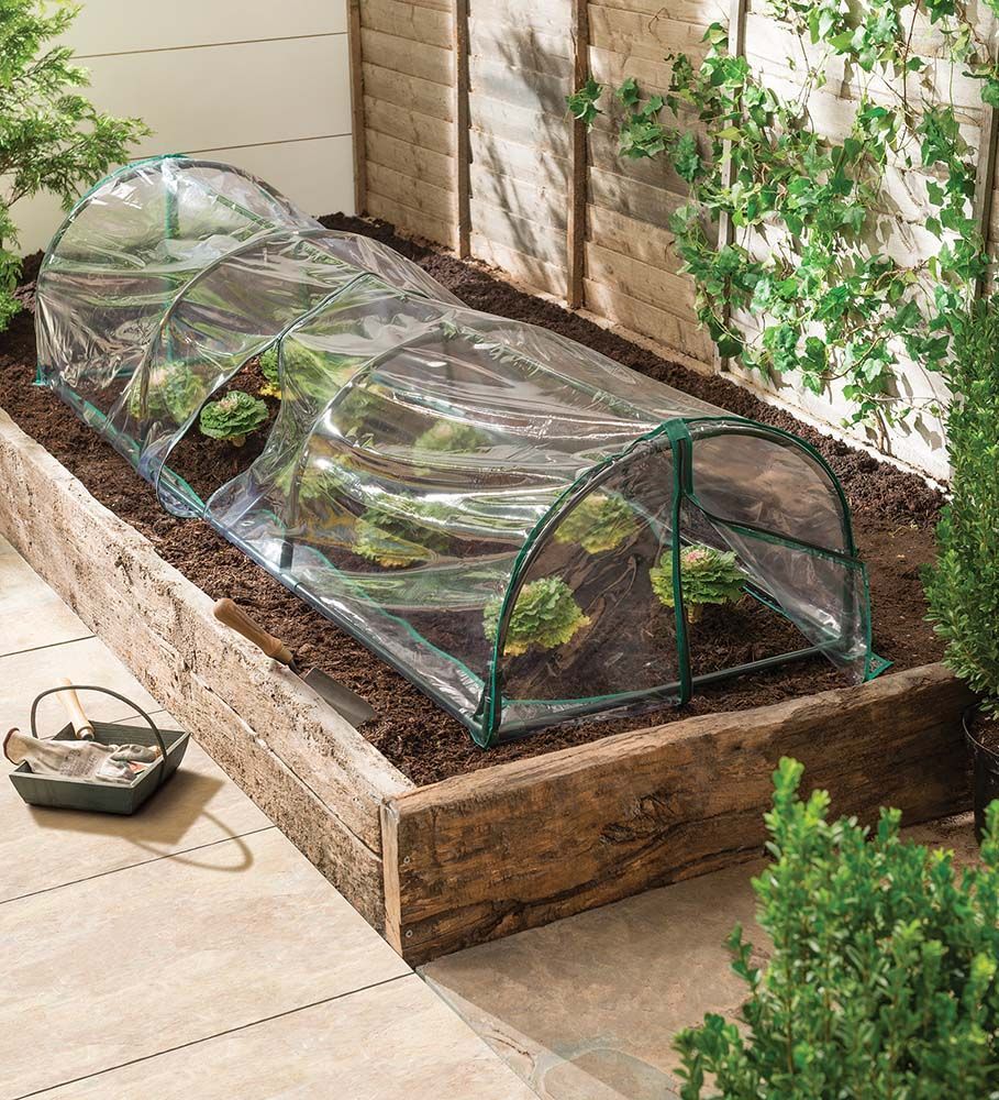 Tunnel à potager en pvc 200 cm