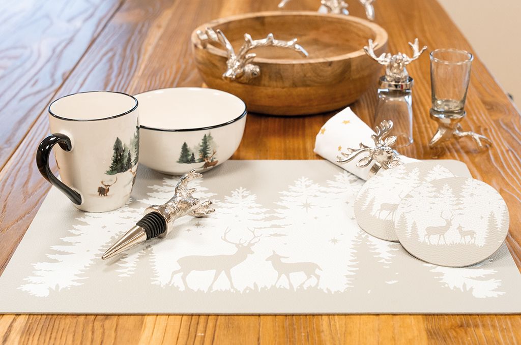 MamboCat Lot De 2 Bols De Service De Noël 25,5 Cm I 1,3 L I Bol En