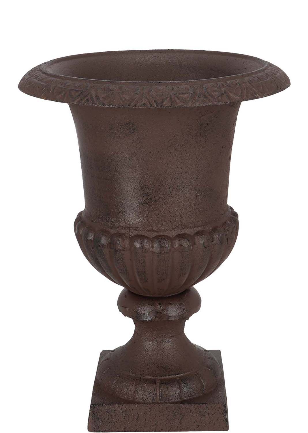 Félicien - Vases Médicis Géants Sur Socle En Fonte | Harmonie Du Logis