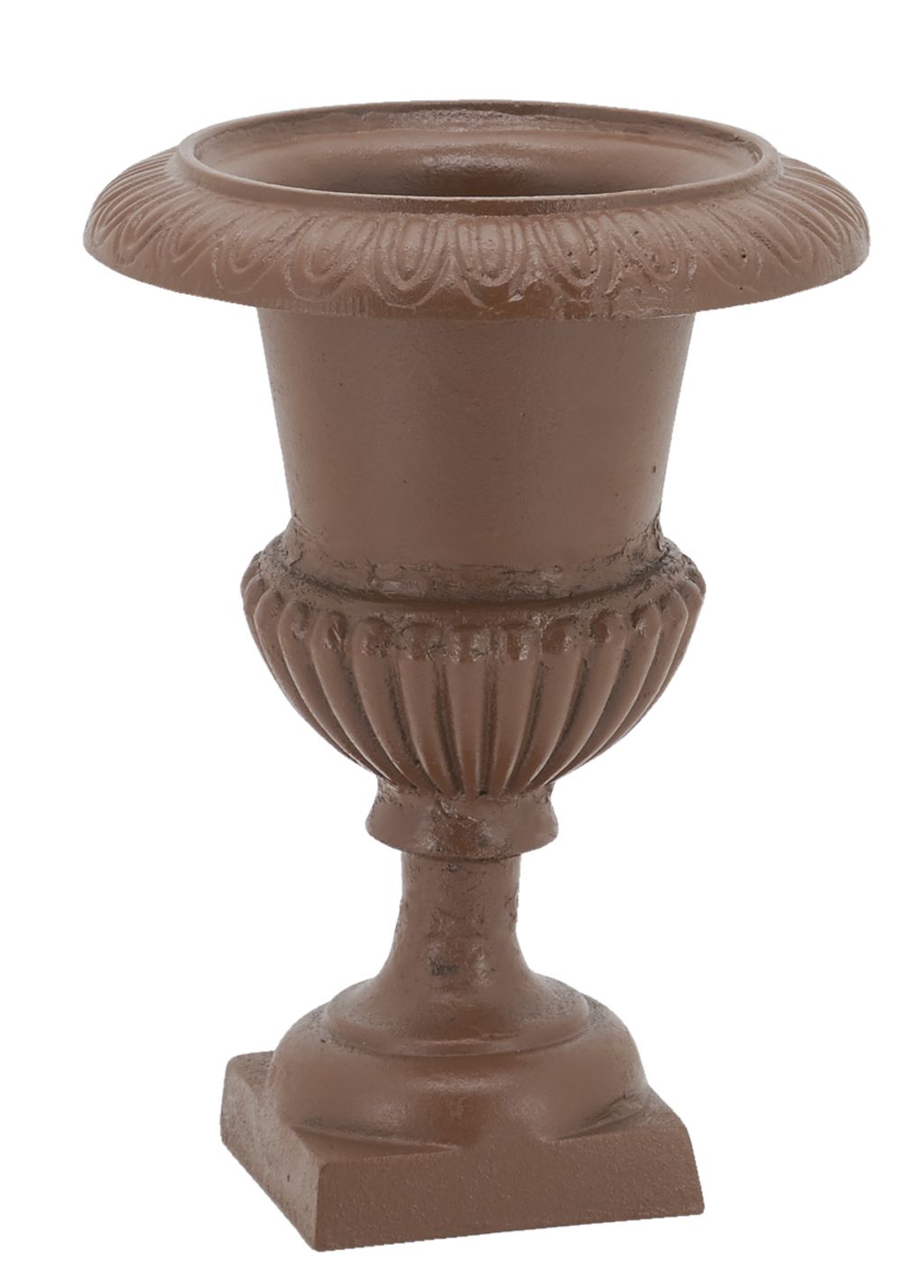 Vase médicis en fonte (fonte rouille)