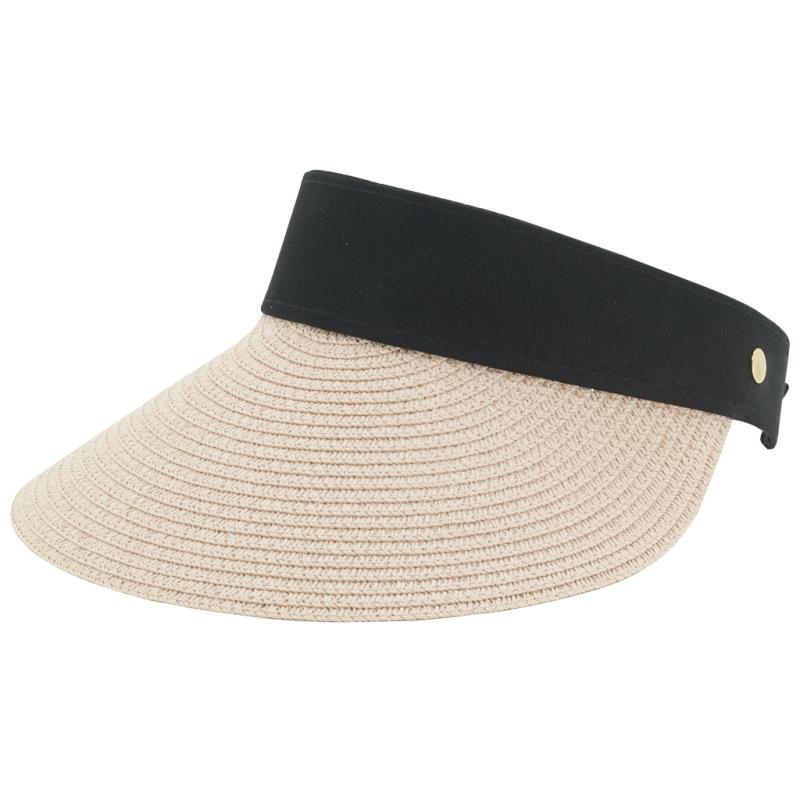 Casquette Visière Femme Paille | Chapeau En Paille
