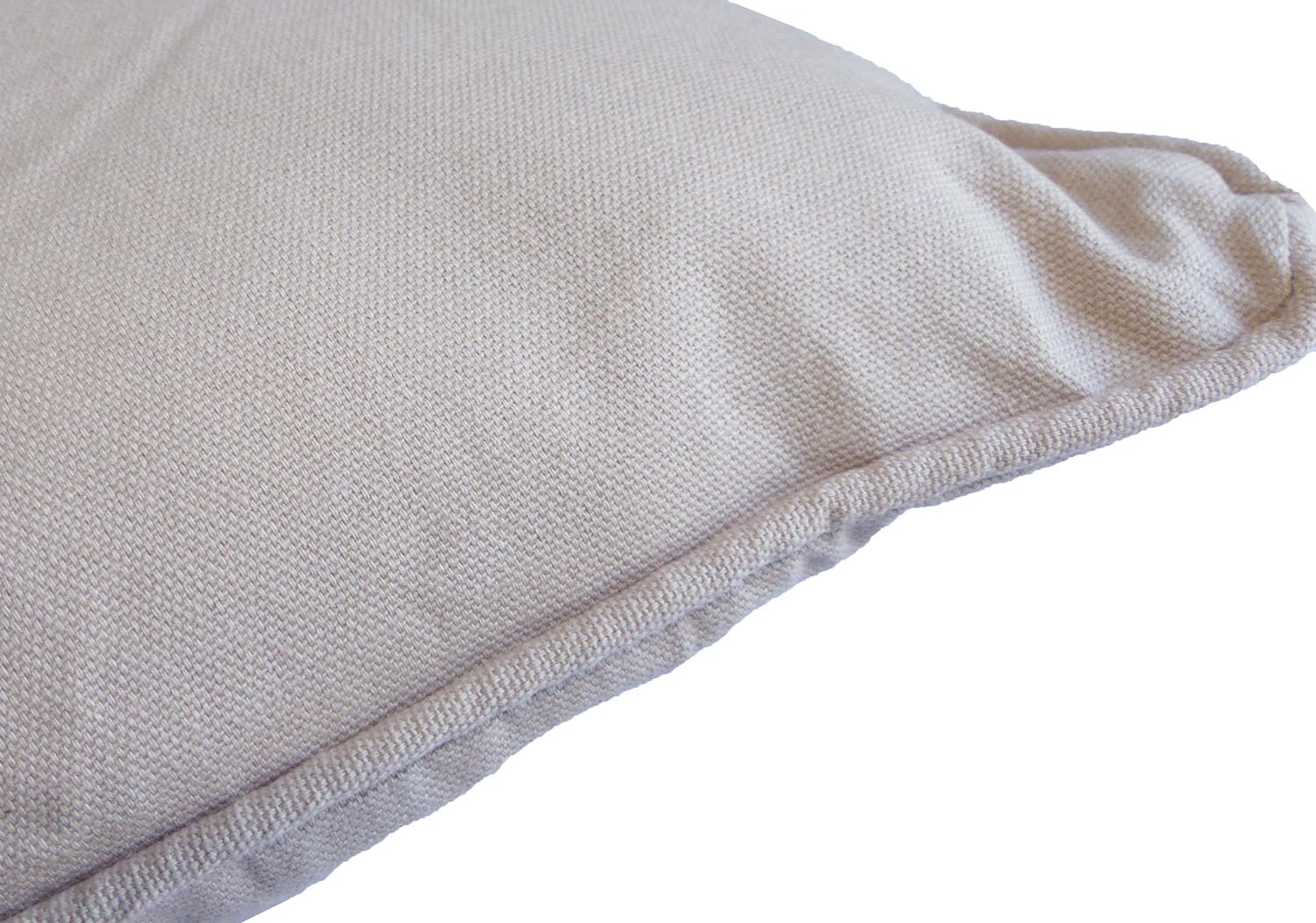 Coussin carré pour dossier de canapé 60 cm (taupe clair)