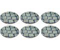 Avis client pour Assiette plate à motifs Imany (Lot de 6) : 5 sur 5