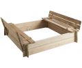 Avis client pour Bac à sable avec Bancs intégrés : 4 sur 5