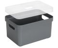 Avis client pour Boite de rangement avec couvercle transparent  Sigma Home Box 13 L : 5 sur 5