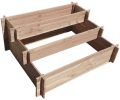 Avis client pour Carré potager 3 étages en bois de douglas : 2 sur 5