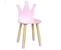 Avis client pour Chaise enfant en bois couronne : 5 sur 5