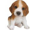 Avis client pour Chiot Beagle assi en résine 15 cm : 5 sur 5