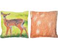 Avis client pour Coussin extérieur imperméable daim : 5 sur 5