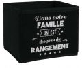 Avis client pour Cube de rangement 3 litres Famille : 5 sur 5
