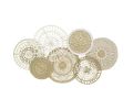 Avis client pour Décor mural 7 disques en jute et coton naturels : 5 sur 5