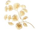 Avis client pour Décoration murale en métal Fleurs dorées 52 cm : 5 sur 5