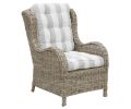 Avis client pour Fauteuil en poellet gris + coussin rayé : 5 sur 5