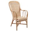 Avis client pour Fauteuil rotin dossier haut naturel : 5 sur 5