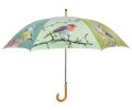 Avis client pour Grand parapluie bois et métal toile polyester : 5 sur 5