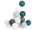 Avis client pour Guirlande lumineuse boules colorées 20 LED 3,72 m : 5 sur 5