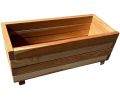 Avis client pour Jardinière en mélèze huilé 70 x 30 x 27.5 cm Edelweiss : 1 sur 5