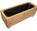 Avis client pour Jardinière en mélèze Moline 60 x 22 x 20 cm : 5 sur 5