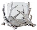 Avis client pour Photophore bois de cerf en aluminium : 5 sur 5
