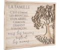 Avis client pour Plaque décorative en bois de paulownia Citation 40 x 30 cm : 1 sur 5