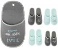Avis client pour Porte chaussons invités avec 4 paires de chaussons Family : 5 sur 5