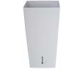 Avis client pour Pot en plastique carré avec réserve d'eau 52 cm Eva : 5 sur 5