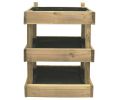 Avis client pour Potager d'intérieur 3 étages en pin Pratik : 1 sur 5