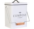 Avis client pour Poubelle de cuisine à compost vintage 5 litres : 3 sur 5