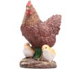 Avis client pour Poule avec poussins en résine 15 x 11 x 20 cm : 5 sur 5