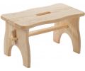 Avis client pour Repose-pieds marche-pieds en pin brut : 1 sur 5
