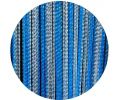 Avis client pour Rideau de porte en PVC bleu Rimini : 4 sur 5
