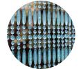 Avis client pour Rideau de porte en perles bleues et transparentes Frejus : 5 sur 5