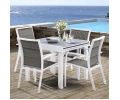 Avis client pour Salon de jardin moderne 4 personnes Modulo : 5 sur 5