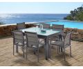 Avis client pour Salon de jardin moderne 6 personnes Modulo : 4 sur 5