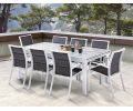 Avis client pour Salon de jardin 8 fauteuils Modulo : 4 sur 5