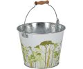 Avis client pour Seau en métal avec décor Herbe : 5 sur 5