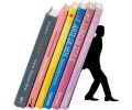 Avis client pour Serre-livres en métal noir Too Many Books : 5 sur 5