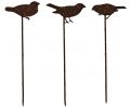 Avis client pour Set piques pour jardinières Oiseaux : 5 sur 5