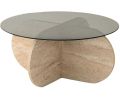 Avis client pour Table basse en verre et aggloméré Bubble : 5 sur 5