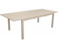 Avis client pour Table de jardin en aluminium 160 à 240 cm Genes : 5 sur 5