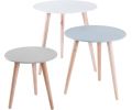 Avis client pour Tables gigognes colorées Stockholm (Lot de 3) : 1 sur 5