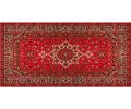 Avis client pour Tapis en vinyle vintage Persan rouge : 5 sur 5