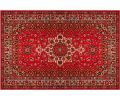 Avis client pour Tapis en vinyle vintage Persan rouge : 5 sur 5