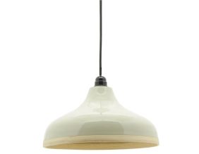 Abat-jour luminaire en bambou laqué (Beige)