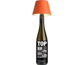 Abat-jour à fixer sur bouteille Top 11 cm (Orange)
