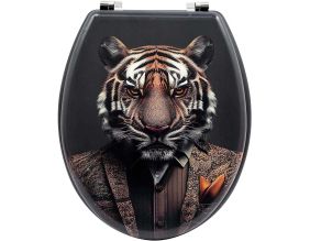 Abattant WC original en PVC Animal Toilet (Tigre)