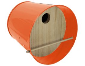 Abri pour oiseaux et insectes 5 en 1 Garden Life Box (Orange)
